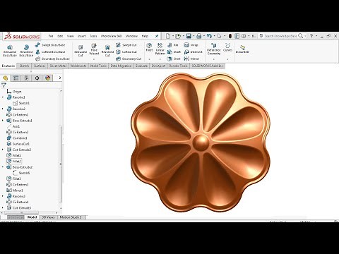 Surface Modeling - SolidWorks Tutorial