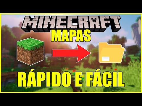 COMO BAIXAR E INSTALAR MAPAS NO MINECRAFT JAVA EDITION | Simples e Prático