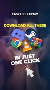 EasyTech Tips #1: Download these in just one click 😉 | EASY PC