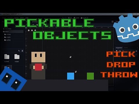 Pickable objects - Godot engine tutorial