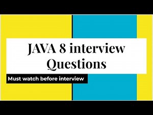 Java 8 interview Questions | Java 8 interview questions for experienced | Java Shastra