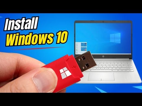 How to Install Windows 10 from USB ⚡ Windows 10 Installation Step by Step 2025