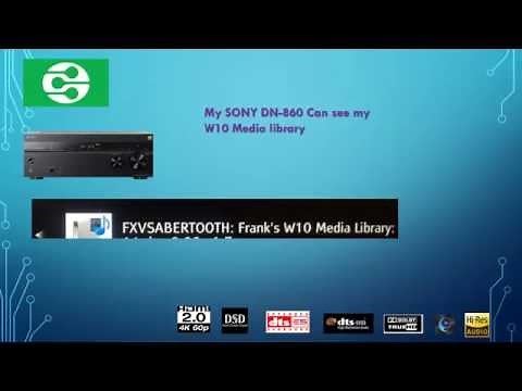 DLNA - Windows 10 - Setting up DLNA Media Streamer