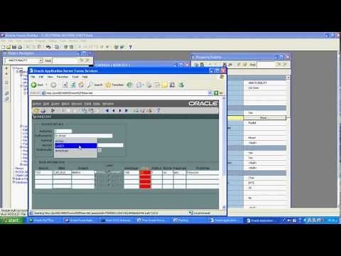 PART 5-Oracle 10g Form Builder using LIST ITEM
