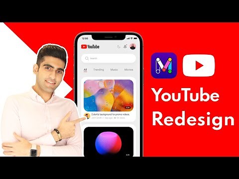 YouTube Redesign UI/UX | YouTube Homepage | Mockitt Redesign Tutorial