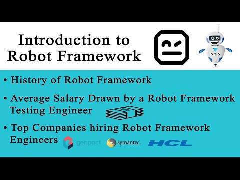 Introduction to Robot Framework. || python robot framework tutorial