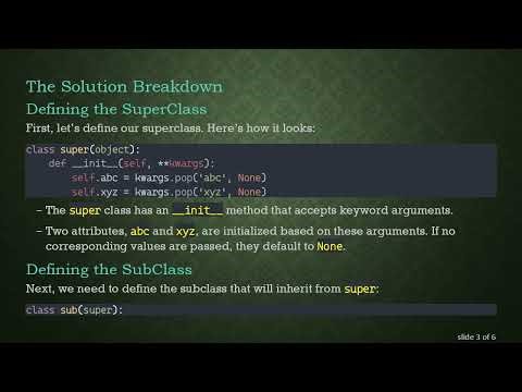 Understanding How to Pass an Object of a SuperClass to a SubClass Constructor in Python