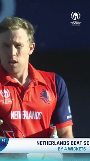 2.3M views · 10K reactions | The moment Netherlands qualified for #CWC23! #SCOvNED #reels #cricket #cricketreels | ICC - International Cricket Council | Facebook
