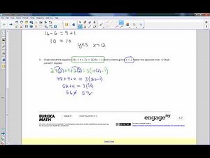 Math 8 Module 4 Lesson 3 Video