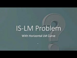 IS-LM Problem: A horizontal LM Curve