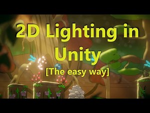 2D lighting in unity