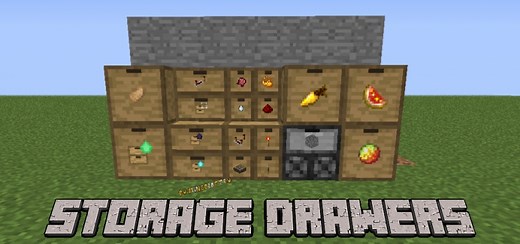 Storage Drawers - хранилища, ящики [1.21.11] [1.21.10] [1.21.8] [1.21.5] [1.20.6] [1.19.4] [1.18.2] [1.17.1] [1.16.5] [1.15.2] [1.12.2] [1.7.10]