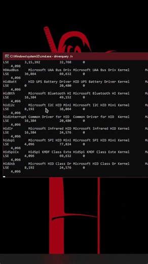 🧠 Hidden Windows Command to See Every Driver Installed on Your PC #windows #windowstips #chatgpt