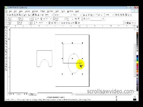How To Corel Draw Tutorial Trim Part 1