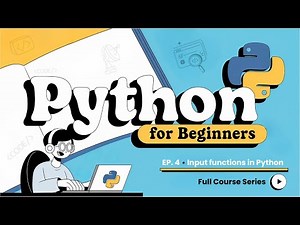 Python Tutorial for Beginners #4 | Taking User Input with input() Function Explained