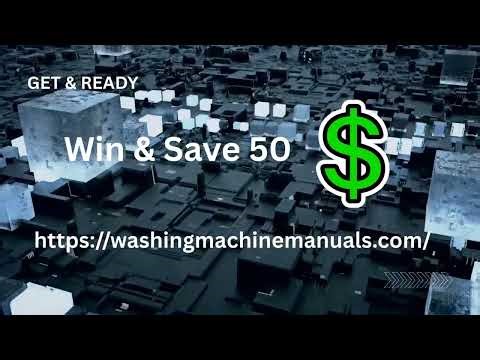 Washing Machine Manuals PDF