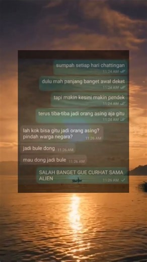 curhat sama alien😂😂#meme #humor