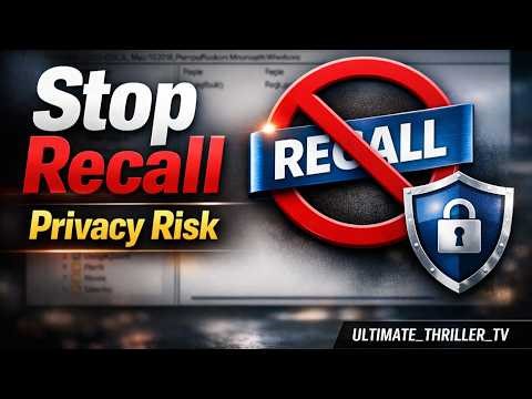 Disable Windows Recall AI in Windows 11 (Registry)