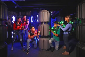 Exciting Laser Tag at Laser Bounce Fun Center, Queens