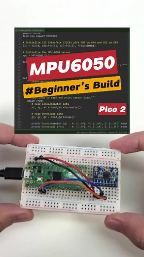 Raspberry Pi Pico Motion Sensor Project Tutorial
