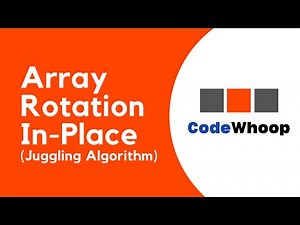 Array Rotation In Place using C++ (Juggling Algorithm)