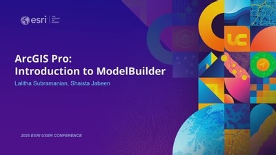 ArcGIS Pro: Introduction to ModelBuilder