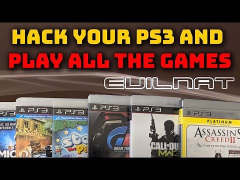 Hack your PlayStation 3 and play ALL the games - V4.92 EvilNat / BGToolset custom firmware jailbreak