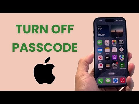 How To Turn Off Passcode on iPhone