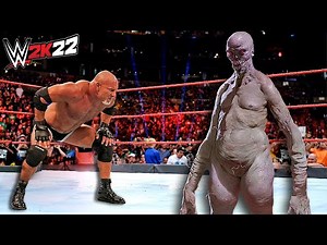 Goldberg vs. Karim Catalyst (WWE 2K22)