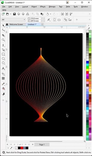 CorelDRAW Tutorial for Beginners #tutorial #coreldraw #design #graphics