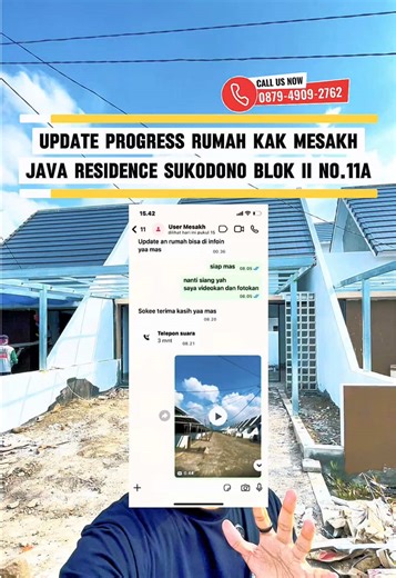 Update progress rumah java residence cluster 5 sukodono sidoarjo blok II NO.11a milik kak mesakh. Semoga berkah barokah rumah barunya, Aminnn🏡🙏🏾 info java residence hubungi : ☎️TLP/WA 087849092762 #javaresidence #javaresidencecluster5 #javaresidencesukodono #rumahmurahsidoarjo #perumahansidoarjo