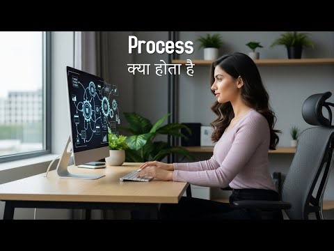 What is the process in a computer? | Simple Hindi Explanation of Computer Processing