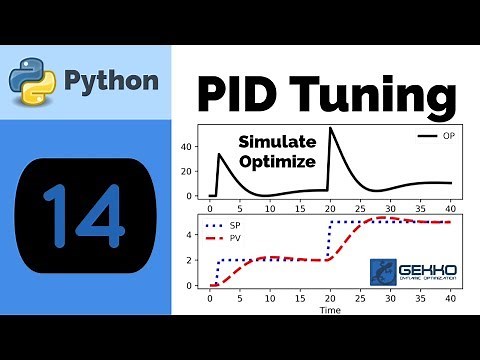 PID Control Tuning with Python GEKKO