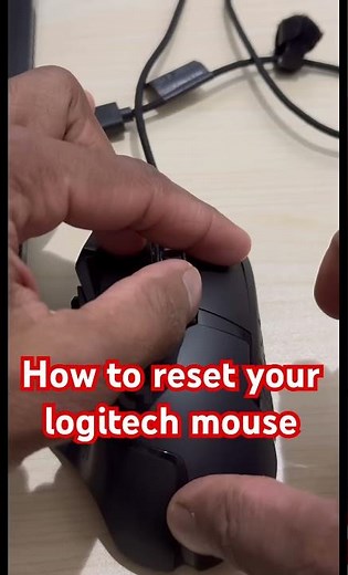 Reset Your Logitech G502 Hero in 5 Seconds! (No Software Needed)"