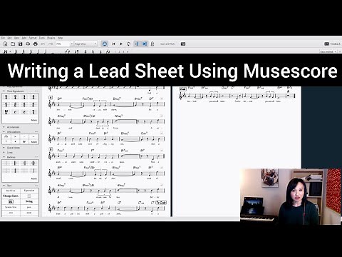 Writing a lead sheet using Musescore (Tutorial)