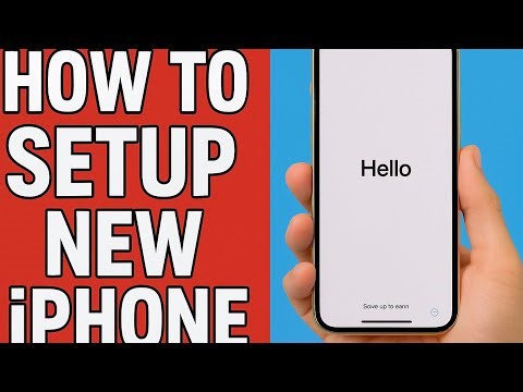 iPhone First Time Setup Tutorial – Complete Beginner Guide | Set up your iphone step by step 🔥