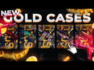 TESTING THE NEW FREE GOLD CASES! (KEYDROP)