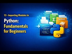 13 - Importing Modules in Python: Fundamentals for Beginners