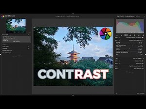 Beautiful Raw Photo Contrast in Darktable: Get Started with Darkroom (tutorial)