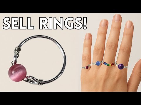Easy Wire Rings that Sell for Beginners | DIY Jewelry Making Tutorial