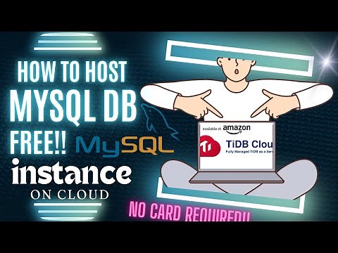 How to Host MySQL Database for Free on TiDB Cloud (No Credit Card Required!)