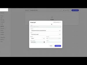 Subsplash Giving Overview Demo