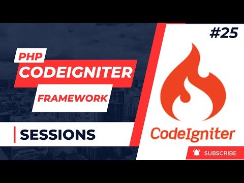Codeigniter Tutorial in Hindi - 25 | Sessions in codeigniter - 3 #codeigniter
