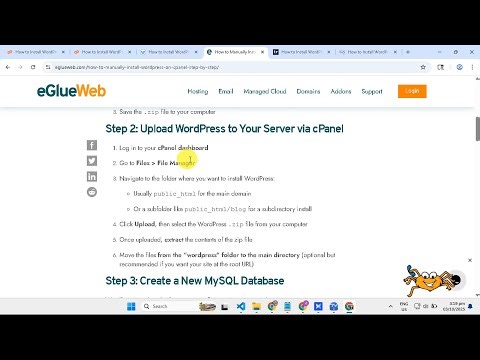 How To Install Wordpress On Cpanel Manually