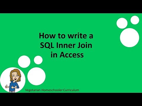 How to create a SQL Inner Join in Access
