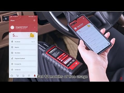 How to use Thinkcar thinkdiag 2 all systems obd2 bluetooth scanner?