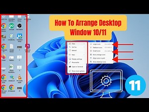 How To Arrange Desktop in Windows 10&11: Customize Your PC Like a Pro