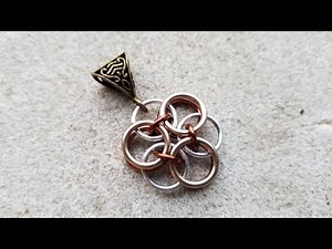 DIY Chainmail: Helm Flowers