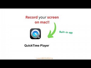How to Record Your Screen on Mac Using QuickTime Player (Built-In App Tutorial)