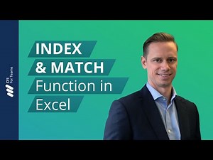 INDEX and MATCH Function in Excel